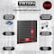 Triton Products 46 pc LocHook Assortment W/ (2) 24" W x 24" H Black 18-Gauge Steel Square Hole Pegboards LB1-BKKit - alternate 3