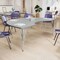 Flash Furniture Wren 72 in x 48 in Kidney Adjustable Height Activity Table, Thermal Laminate Top, Standard Legs, Gray XU-A4872-KIDNY-GRY-T-A-GG - alternate 2