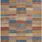Homeroots 8' X 10' Beige Blue And Gold Striped Washable Indoor Outdoor Area Rug 615467 - alternate 3