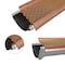 Waterlock Micromesh 6" Half Round Copper Frame & Brass Mesh Gutter Guard, 5ft WM-6HR-005-CU - alternate 2
