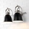 Jonathan Y Phineas 16.25" 2-Light Adjustable Farmhouse Bohemian Iron LED Vanity Light, Black/Nickel JYL1115A - alternate 3