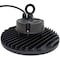 J&H Led 12 in. Black Integrated LED Dimmable High Bay Light at 30000 Lumens 3000K/4000K/5000K JH-UFO200W-95A - alternate 3