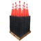 Traffic Kontrol 28in Traffic Safety Cone, 5Lbs, Orange, 6in+4in Hi Intensity Reflective Collars, Bulk Pallet, 288PK TKTC-28-5-OR-2C-288 - alternate 1