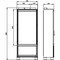 Siemens Transformer cabinet safety class 1 IP30 h=1950 w=800 d=400 sheet metal 8GK1483-8KN35 - alternate 2