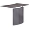 Mayline Left Hand Bridge, Medina, Gray Steel MNBDGLLGS - alternate 1