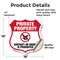 Signmission No Drone Shield Sign Aircraft Or Drone I, 18 Inch X 18 Inch, Vinyl Decal SHI-D-18-391 - alternate 2