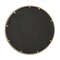 Homeroots 24" Gold Metal Round Accent Mirror 611865 - alternate 2