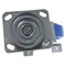 Vestil Elastic Rubber Swivel With Brake Caster 6 In. Diameter x 2 In. Width 770 lb Blue/Black CST-BB-6X2ER-SWB - alternate 3