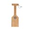 Picnic Time Family Of Brands Oregon Ducks - Hardwood BBQ Grill Scraper with Bottle Opener, Parawood 871-00-505-473-0 - alternate 1