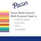 Pacon Bright Multi-Purpose Paper, 5 Assorted Colors, 24 lb., 8-1/2in. x 11in., 500PK P102201 - alternate 2