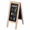 Vintiquewise 19-inch Wooden A-Frame Double-Sided Chalkboard and Menu Board Easel, Large QI004935.L - alternate 1