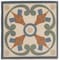Apollo Tile 6x6 in. Matte Terracotta Blue, Green Porcelain Square Wall and Floor Tile 4.65 sq ft/case, 19PK UMB88FIODOTA - alternate 1