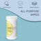 Happimess All-Purpose Multi Surface Heavy Duty Wipes, Bleach Free, Fresh Lemon Scent WPE1002A - alternate 2