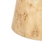 Homeroots 48" Natural Wood Pedestal Base Round Top Dining Table 718205 - alternate 2