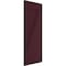 Ekena Millwork True Fit PVC, Four Board Joined Board-n-Batten Shutters w/Z-Bar, Wine Red , 21 1/2W x 80H, PR TFP102BBF21X080WR - alternate 2