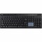 Adesso 2.4GHZ WIRELESS DESKTOP TOUCHPAD KEYBOARD WKB-4450UB - alternate 2