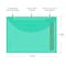 C-Line Products Poly Xl Reusable Envelope, Ltr Size, Side Load, Color May Vary, PK36 58000-DS - alternate 3