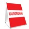 Signmission Laundromat, 36 Inch x 24 Inch A-frame Yard Sign, Plastic Sign SBC-2436-Laundromat - alternate 1
