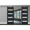 Sartodoors Sturdy Double Barn Door with Frosted Glass 60x84 (2* 30x84) Solid Core Modern Interior VEREGIO7455DB-ANT-6084 - alternate 1