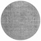 Homeroots 8' Gray And Beige Round Abstract Washable Indoor Outdoor Area Rug 616012 - alternate 3