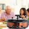 Megachef Round Triple 1.5 Qt Slow Cooker and Buffet Server in Copper and Black with 3 Cooking Pots MC-1103 - alternate 3