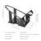 Vevor Motorcycle Removable Wheel Tire Chock Nest Cradle Adjustable Universal TYGJ210084 - alternate 2