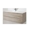 Homeroots 48" Natural Wood Freestanding Bathroom Vanity With White Sink And Two Drawers 627505 - alternate 2