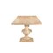 Homeroots 96" Natural Wood Double Pedestal Base Dining Table 554335 - alternate 3