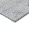 Homeroots 3' X 5' Beige And Blue Medallion Washable Indoor Outdoor Area Rug 615728 - alternate 2