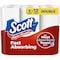 Scott Choose-a-Size Perforated Roll Paper Towels, 1 Ply, 108 Sheets, White 55413 - alternate 1