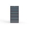 Strong Hold 6 drawer cabinet - (2x 6ft, 2x 8ft, 2x 10ft) - Blue accents - Keyed Different S3060-PPDAS-0605FS - alternate 1