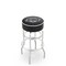 Holland Bar Stool Co 30" Los Angeles Kings Cushion Seat, 2-Ring Chrome Swivel Bar Stool L7C130LAKing - alternate 1