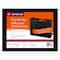 Smead Desktop File Box, 3" Expansion, Letter Size, Black Wave Pattern 71631 - alternate 1