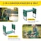 Ipower Simple Deluxe Pro Gardening Kneeler and Seat - 330lb Capacity Kneeling Bench with Detachable Tool B GLSEATFOLD8WPAD - alternate 2