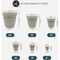 Hc Companies Eclipse 6'' Cottage Stone Planter ECA06000A02 - alternate 2