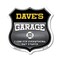 Signmission Dave's Garage I Can Fix Everything But Stupid, 18 Inch X 18 Inch, Plastic Sign SHI-P-18-490-DAVE - alternate 1