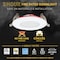 Nuwatt 3 Inch 2 Hour Fire Rated Recessed Light Slim Canless LED Wafer Lights-2700K-5000K, 550LM, 6PK NW-P-DL-3-8W-5CT-FR-WH-6P - alternate 3