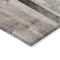 Homeroots 10' X 14' Taupe And Gray Striped Washable Indoor Outdoor Area Rug 615529 - alternate 2
