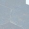 Apollo Tile 9 x 11 in. Textured Indigo Blue Porcelain Hexagon Wall and Floor Tile 8.07 sq ft/case, 16PK HEX88BORAZLA - alternate 3