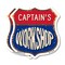 Signmission Captain's Workshop, 18 inch X 18 inch, Plastic Sign, 2PK SHI-P-2PACK-18-489-CAPTAIN - alternate 1