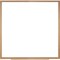 Ghent Dry Erase Board, Porcelain, 48 5/8 in, 144 5/8 in, Wood Frame, White, Matte M1W-412-4 - alternate 1