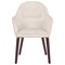 Leisuremod Elias Collection Modern Dining Chair in Beige Velvet, 4PK EDC21BG-4 - alternate 2