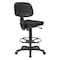 Office Star Products DC Series Sculpture Drafting Chair, Black DC517-231 - alternate 3