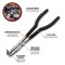 Performance Tool 11 in. 90-Degree Bent Needle Nose Pliers W1046 - alternate 2