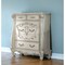 Homeroots 47" White Solid Wood Standard Chest 374192 - alternate 2