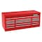 Proto 550 Series Top Chest, 15 Drawer, Red, 67 in W x 25-1/4 in D x 27 in H J556727B-15RD - alternate 1