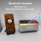Alpha Digital Bluetooth Stereo Speaker- 10W, Alarm Clock, Charging, Light -Gray S300-GY - alternate 2
