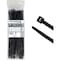 Kable Kontrol UV Resistant Black Cable Zip Ties, 14 in L, 4 in Max Bundle Dia., Black, Nylon 6/6 - UV Stabilized CTUV-14-75-100-BK - alternate 1