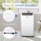 Black & Decker 8,000 BTU Cooling SACC/CEC, Portable Air Conditioner with Heater, 12,000 BTU Cooling ASHRAE 128 BPP08HWTB - alternate 3