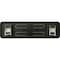 Lorell Recycled Plastic Cubicle Nameplate, Black LLR80669 - alternate 2